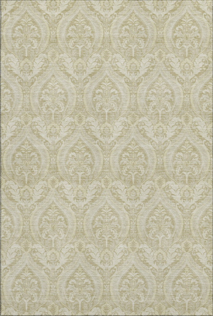 Piper Looms Mayfield Panel AMF572 Beige Machine Washable Area Rug main image