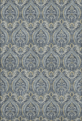 Piper Looms Mayfield Panel AMF572 Blue Machine Washable Area Rug main image