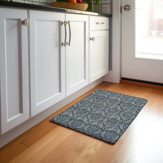 Piper Looms Mayfield Panel AMF572 Blue Machine Washable Area Rug Scatter Lifestyle Image Feature