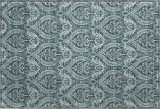 Piper Looms Mayfield Panel AMF572 Teal Machine Washable Area Rug Scatter Main Image