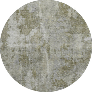 Piper Looms Mayfield Modern AMF573 Beige Machine Washable Area Rug Round Main Image