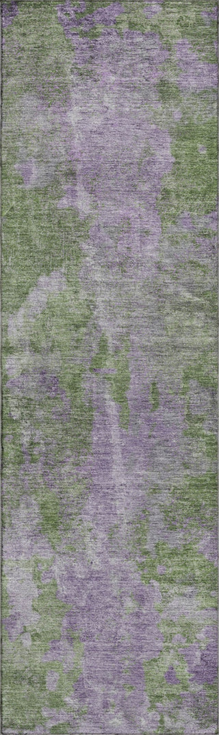Piper Looms Mayfield Modern AMF573 Green Machine Washable Area Rug Runner Main Image