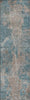 Piper Looms Mayfield Modern AMF573 Teal Machine Washable Area Rug Runner Main Image