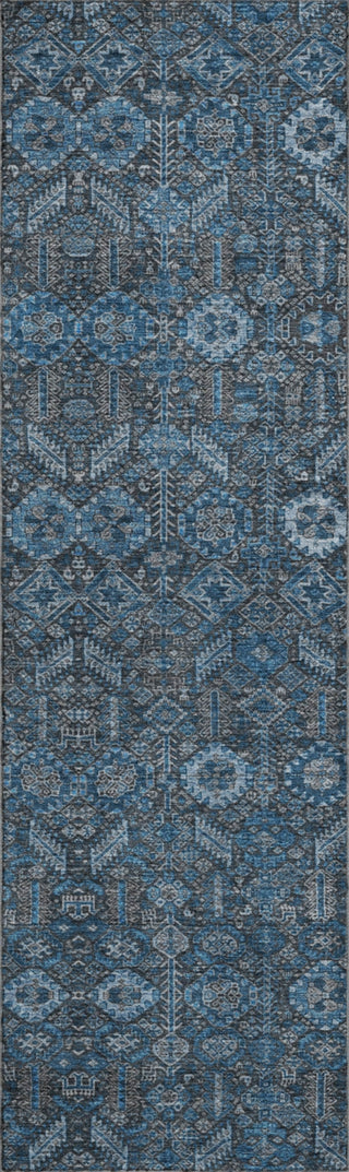 Piper Looms Mayfield Bohemian AMF574 Blue Machine Washable Area Rug Runner Main Image