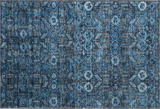 Piper Looms Mayfield Bohemian AMF574 Blue Machine Washable Area Rug Scatter Main Image