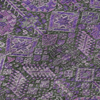 Piper Looms Mayfield Bohemian AMF574 Purple Machine Washable Area Rug Swatch Image