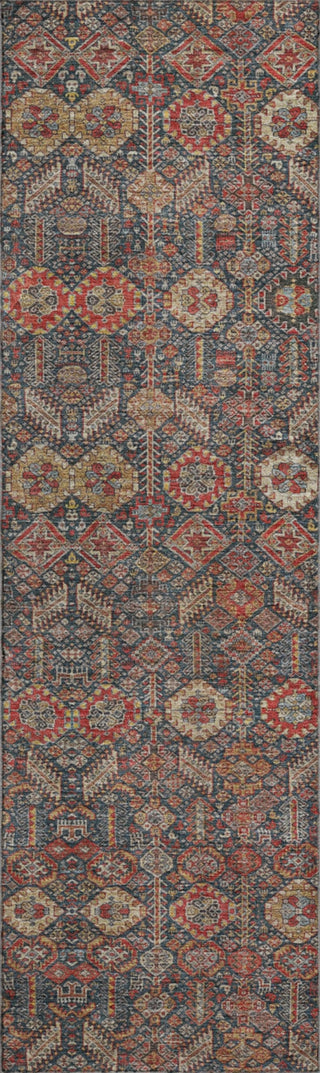 Piper Looms Mayfield Bohemian AMF574 Red Machine Washable Area Rug Runner Main Image