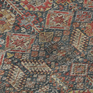 Piper Looms Mayfield Bohemian AMF574 Red Machine Washable Area Rug Swatch Image