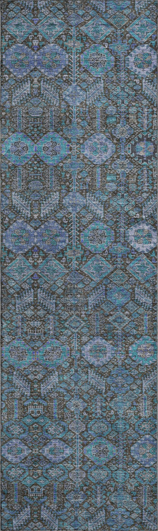 Piper Looms Mayfield Bohemian AMF574 Teal Machine Washable Area Rug Runner Main Image