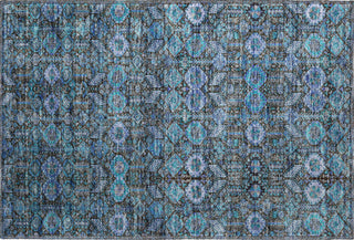 Piper Looms Mayfield Bohemian AMF574 Teal Machine Washable Area Rug Scatter Main Image