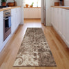 Piper Looms Mayfield Ikat AMF577 Chocolate Machine Washable Area Rug Runner Lifestyle Image Feature