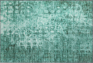 Piper Looms Mayfield Ikat AMF577 Teal Machine Washable Area Rug Scatter Main Image