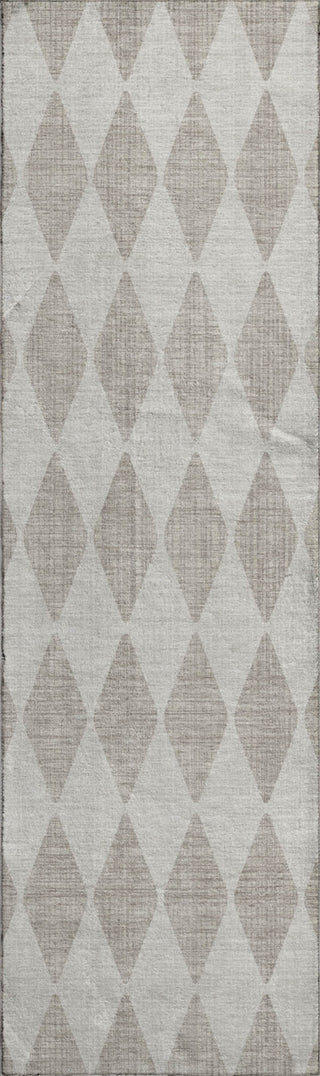 Piper Looms Mayfield Diamonds AMF578 Beige Machine Washable Area Rug Runner Main Image