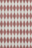 Piper Looms Mayfield Diamonds AMF578 Burgundy Machine Washable Area Rug main image