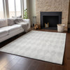 Piper Looms Mayfield Diamonds AMF578 Ivory Machine Washable Area Rug Lifestyle Image Feature