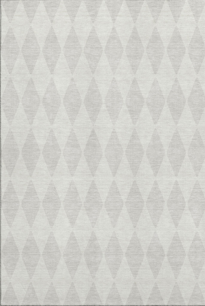 Piper Looms Mayfield Diamonds AMF578 Ivory Machine Washable Area Rug main image