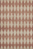 Piper Looms Mayfield Diamonds AMF578 Paprika Machine Washable Area Rug main image