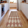 Piper Looms Mayfield Diamonds AMF578 Paprika Machine Washable Area Rug Runner Lifestyle Image Feature