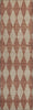 Piper Looms Mayfield Diamonds AMF578 Paprika Machine Washable Area Rug Runner Main Image