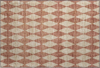 Piper Looms Mayfield Diamonds AMF578 Paprika Machine Washable Area Rug Scatter Main Image