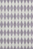 Piper Looms Mayfield Diamonds AMF578 Purple Machine Washable Area Rug main image