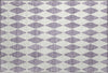 Piper Looms Mayfield Diamonds AMF578 Purple Machine Washable Area Rug Scatter Main Image