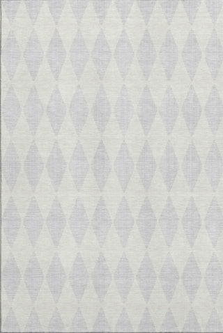 Piper Looms Mayfield Diamonds AMF578 Silver Machine Washable Area Rug main image