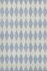 Piper Looms Mayfield Diamonds AMF578 Sky Machine Washable Area Rug main image
