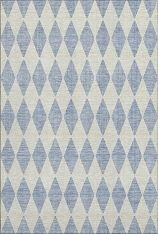 Piper Looms Mayfield Diamonds AMF578 Sky Machine Washable Area Rug main image