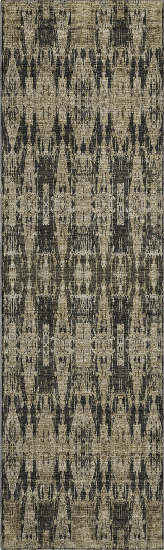 Piper Looms Mayfield Moroccan AMF580 Black Machine Washable Area Rug Runner Main Image