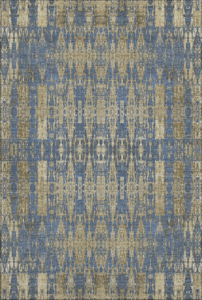 Piper Looms Mayfield Moroccan AMF580 Blue Machine Washable Area Rug main image