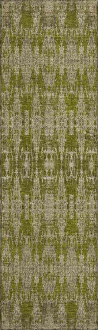 Piper Looms Mayfield Moroccan AMF580 Olive Machine Washable Area Rug Runner Main Image