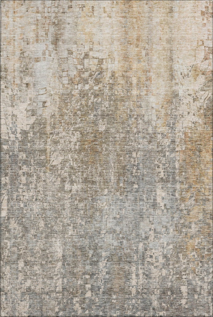 Piper Looms Mayfield Squares AMF581 Beige Machine Washable Area Rug main image