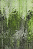 Piper Looms Mayfield Squares AMF581 Green Machine Washable Area Rug main image