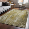 Piper Looms Mayfield Stripes AMF582 Brown Machine Washable Area Rug Lifestyle Image Feature