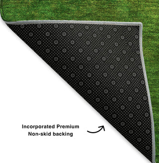 Piper Looms Mayfield Ombre AMF583 Terracotta Machine Washable Area Rug Backing Image