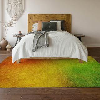 Piper Looms Mayfield Ombre AMF583 Terracotta Machine Washable Area Rug Lifestyle Image Feature