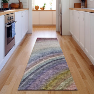 Piper Looms Mayfield Waves AMF584 Beige Machine Washable Area Rug Runner Lifestyle Image Feature