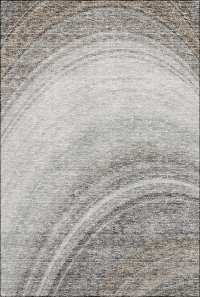 Piper Looms Mayfield Waves AMF584 Gray Machine Washable Area Rug main image