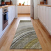 Piper Looms Mayfield Waves AMF584 Taupe Machine Washable Area Rug Runner Lifestyle Image Feature