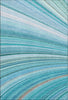 Piper Looms Mayfield Waves AMF585 Teal Machine Washable Area Rug main image