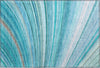 Piper Looms Mayfield Waves AMF585 Teal Machine Washable Area Rug Scatter Main Image