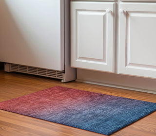 Piper Looms Mayfield Ombre AMF587 Navy Machine Washable Area Rug Scatter Lifestyle Image Feature