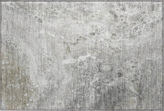 Piper Looms Mayfield Abstract AMF588 Silver Machine Washable Area Rug Scatter Main Image