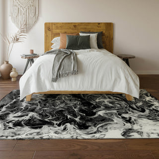 Piper Looms Mayfield Abstract AMF59 Taboo Machine Washable Area Rug Lifestyle Image Feature