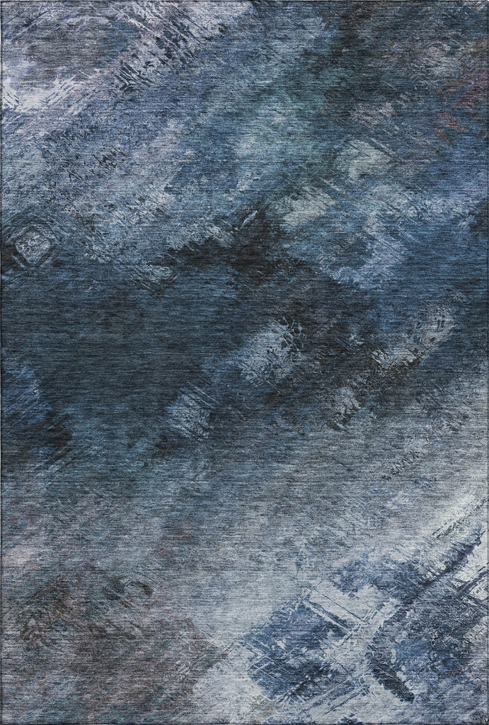 Piper Looms Mayfield Modern AMF590 Blue Machine Washable Area Rug main image