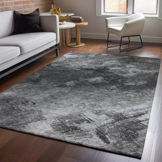 Piper Looms Mayfield Modern AMF590 Gray Machine Washable Area Rug Lifestyle Image Feature