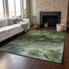 Piper Looms Mayfield Modern AMF590 Green Machine Washable Area Rug Lifestyle Image Feature