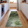 Piper Looms Mayfield Modern AMF590 Green Machine Washable Area Rug Runner Lifestyle Image Feature