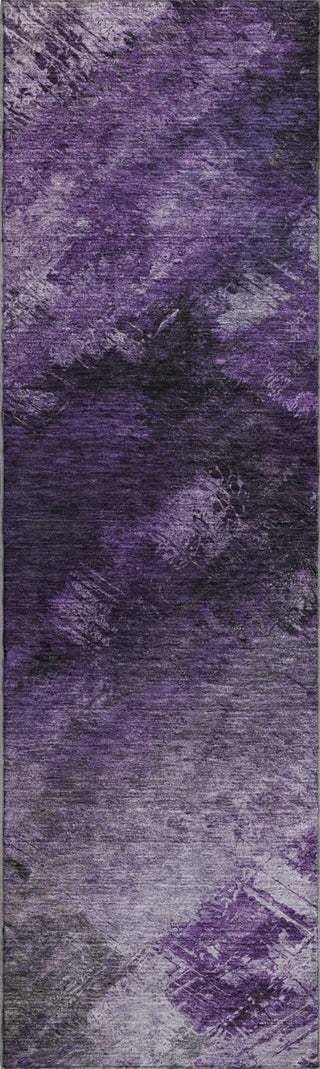 Piper Looms Mayfield Modern AMF590 Purple Machine Washable Area Rug Runner Main Image